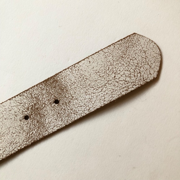 Rose Brand Belt Buckle With Removable Leather Belt - Picture 9 of 10